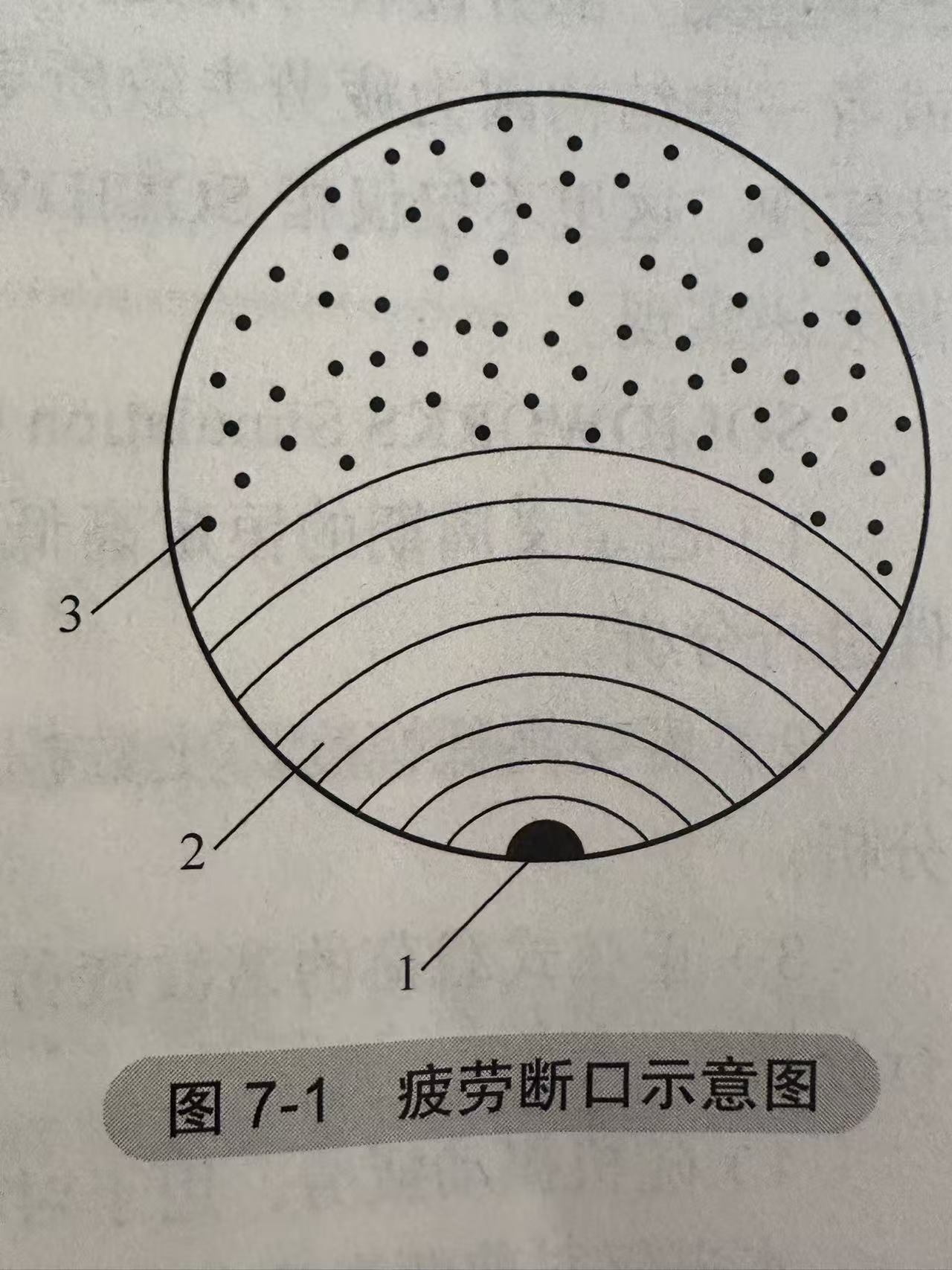 疲劳断口示意图
